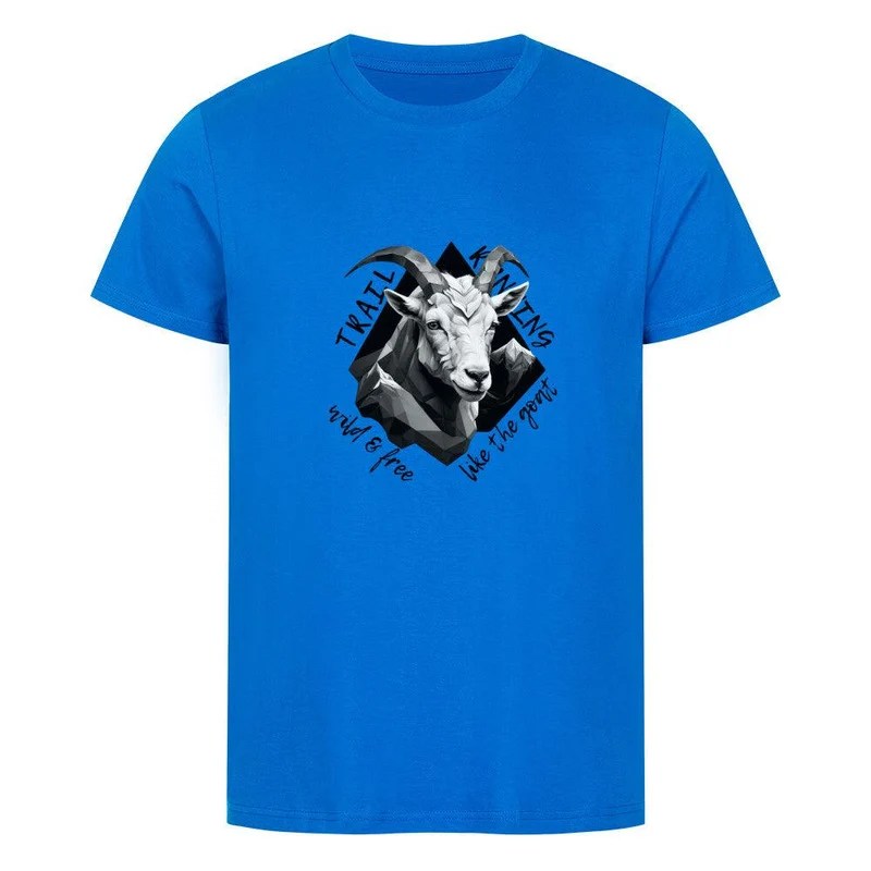 wild and free like the goat - Bio Premium Shirt