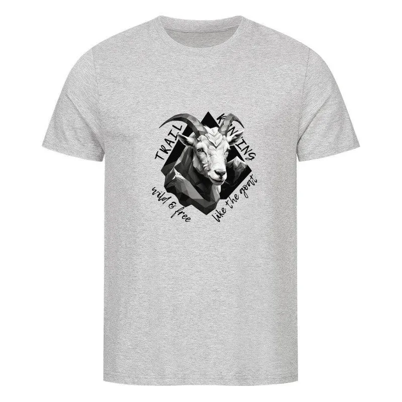 wild and free like the goat - Bio Premium Shirt