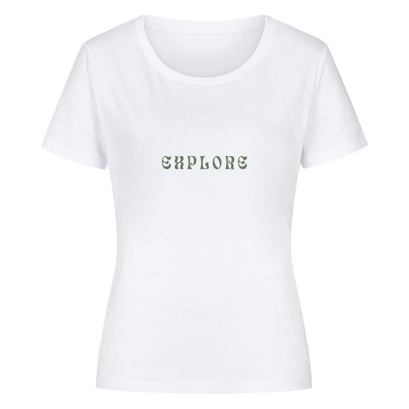 Explore the Trails - Bio Premium Shirt Frauen
