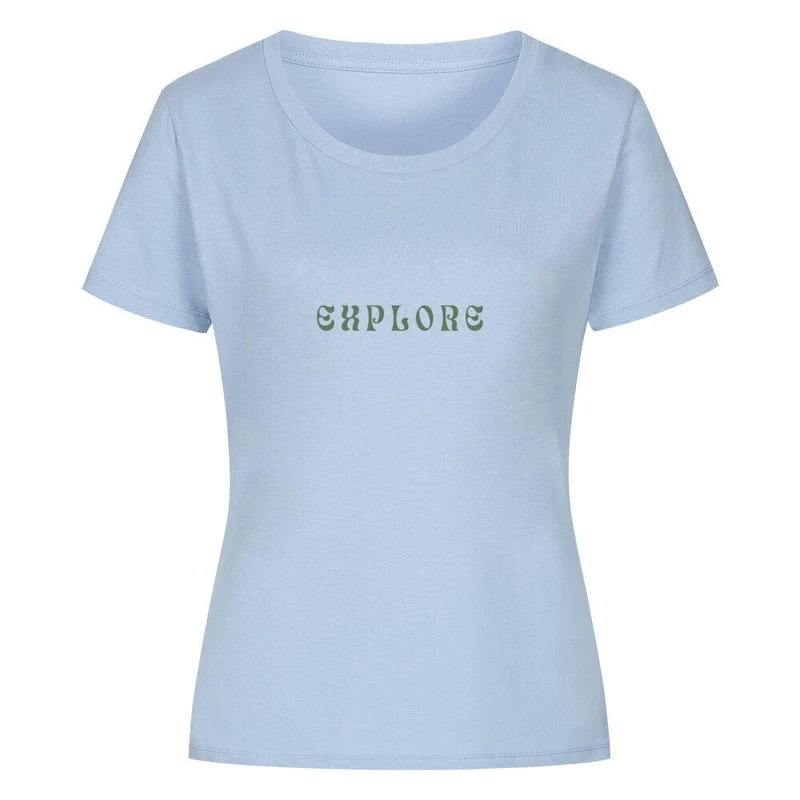 Explore the Trails - Bio Premium Shirt Frauen