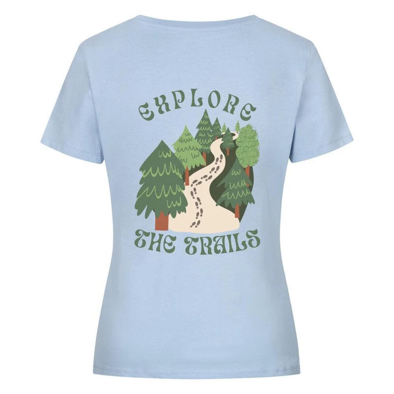 Explore the Trails - Bio Premium Shirt Frauen