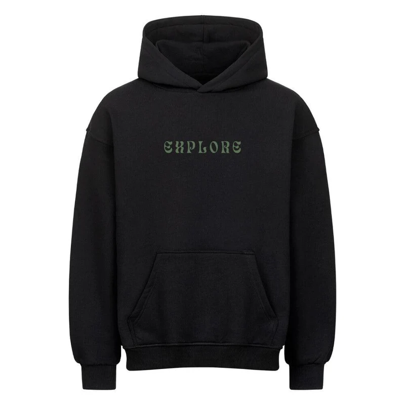 Explore the Trails - Bio Premium Oversized Hoodie