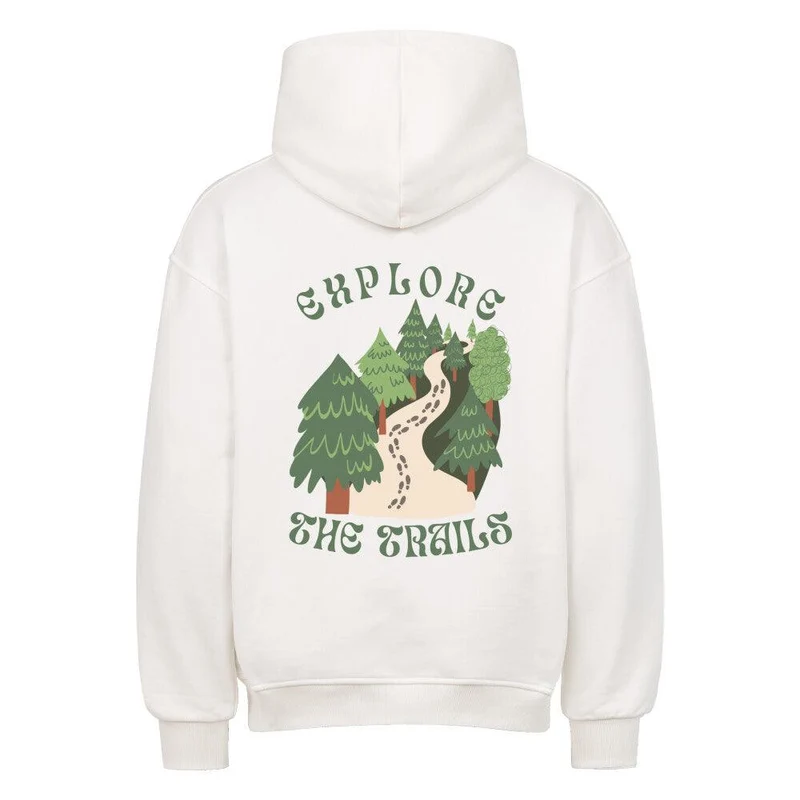 Explore the Trails - Bio Premium Oversized Hoodie