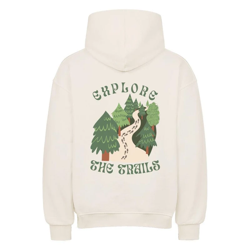Explore the Trails - Bio Premium Oversized Hoodie