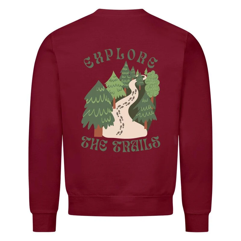 Explore the Trails - Bio Premium Sweatshirt