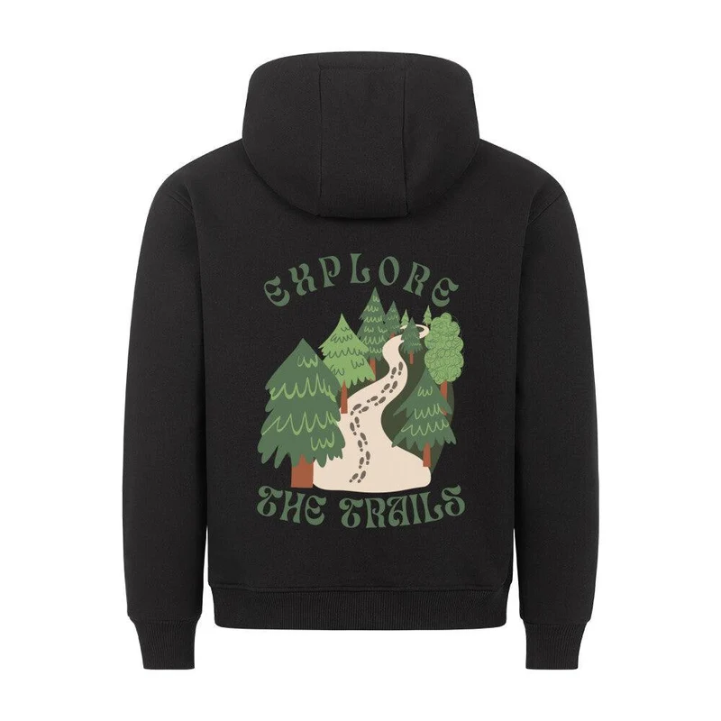 Explore the Trails - Bio Premium Hoodie