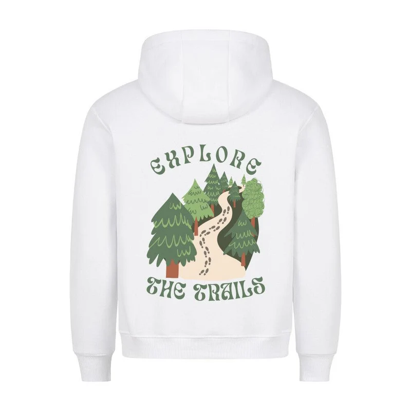 Explore the Trails - Bio Premium Hoodie