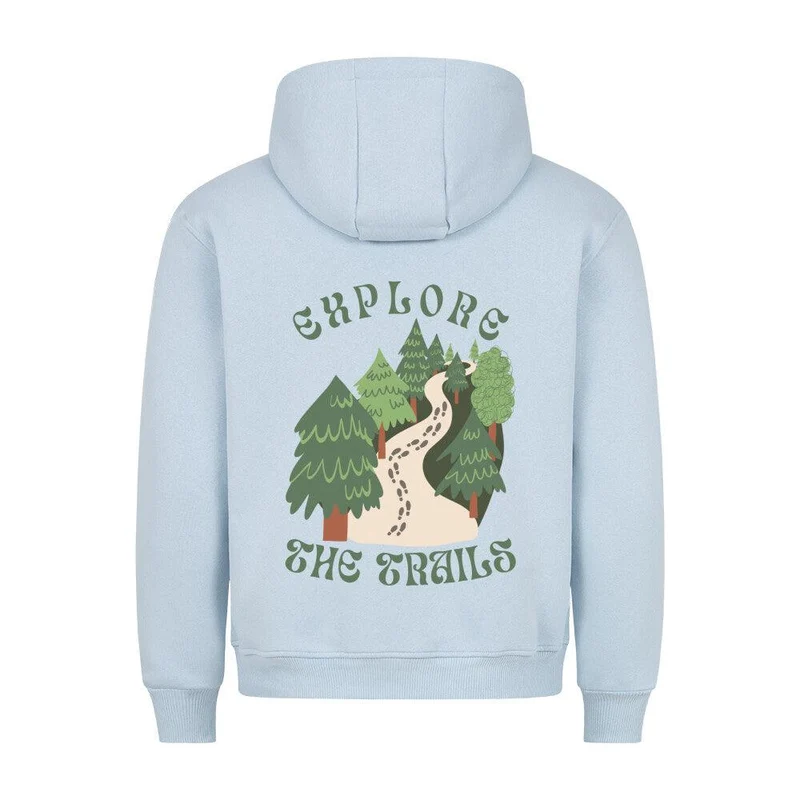 Explore the Trails - Bio Premium Hoodie