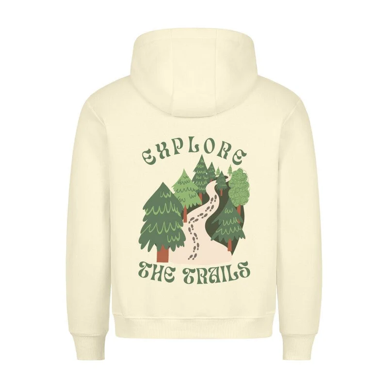 Explore the Trails - Bio Premium Hoodie