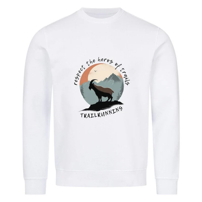 respect the heros of trails - Bio Premium Sweatshirt