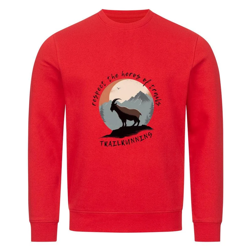 respect the heros of trails - Bio Premium Sweatshirt