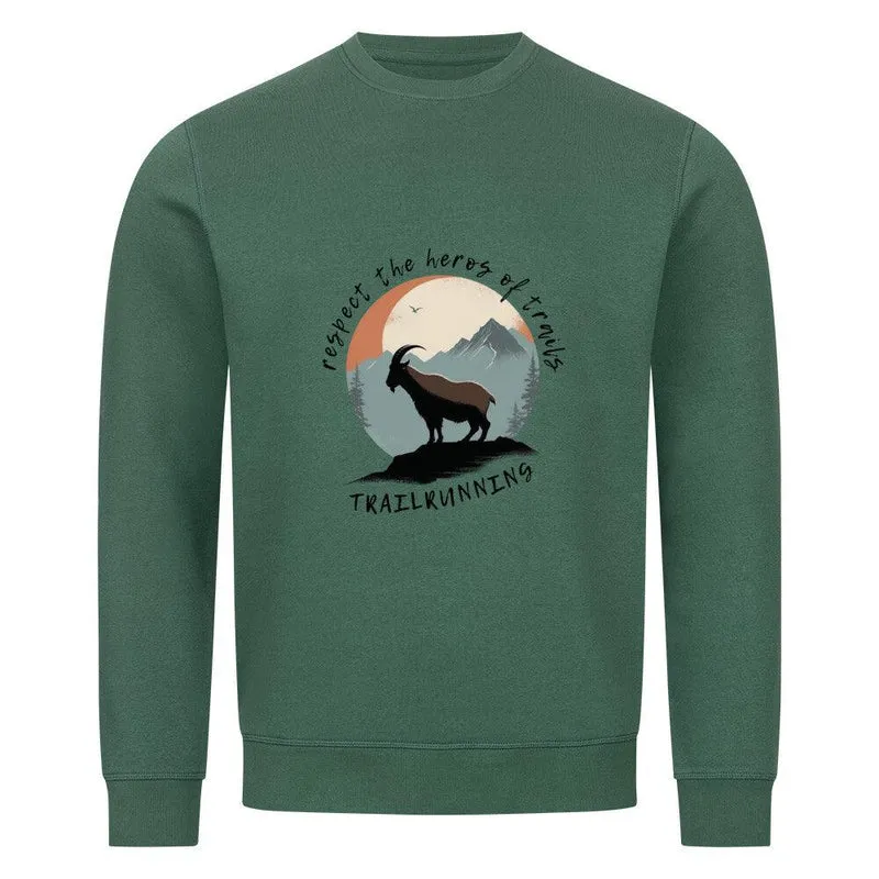 respect the heros of trails - Bio Premium Sweatshirt