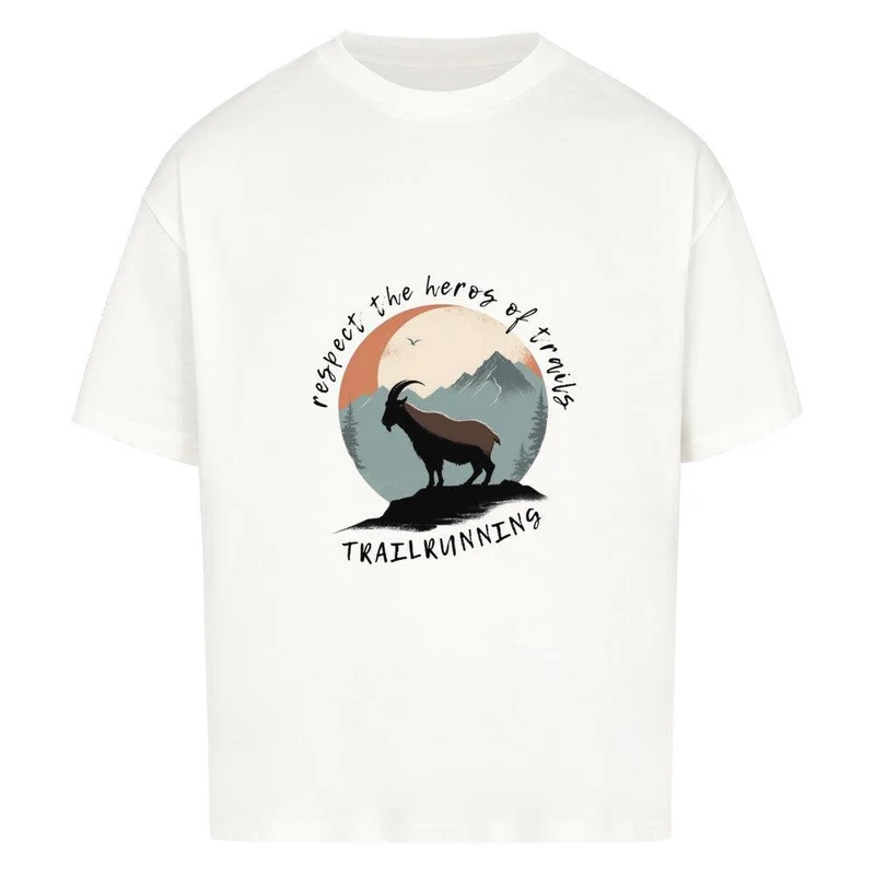 respect the heros of trails - Bio Premium Oversized Shirt