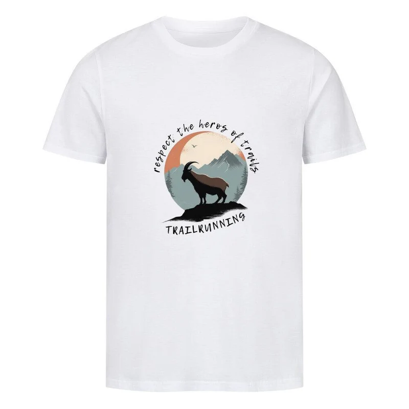 respect the heros of trails - Bio Premium Shirt