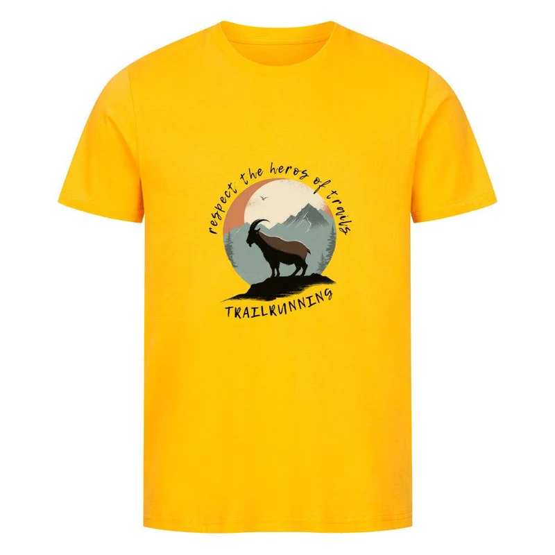 respect the heros of trails - Bio Premium Shirt