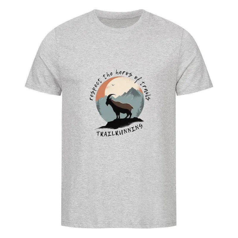 respect the heros of trails - Bio Premium Shirt