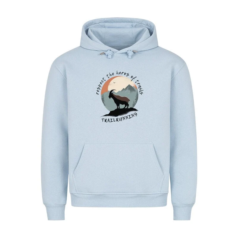 respect the heros of trails - Bio Premium Hoodie