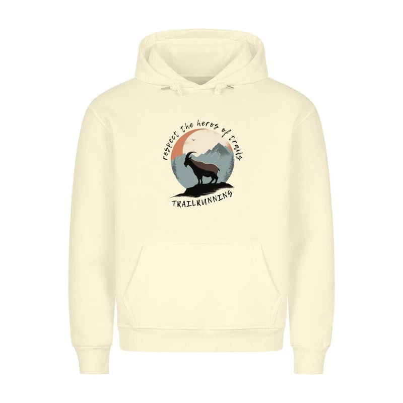 respect the heros of trails - Bio Premium Hoodie