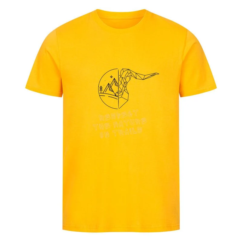 respect the nature on trails - Bio Premium T-Shirt
