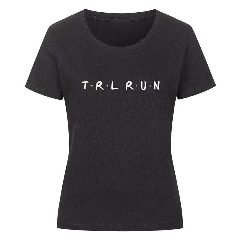 TRLRUN dotts - Bio Premium -T-Shirt Frauen