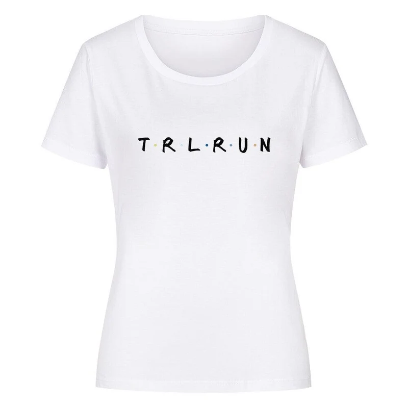 TRLRUN dotts - Bio Premium -T-Shirt Frauen