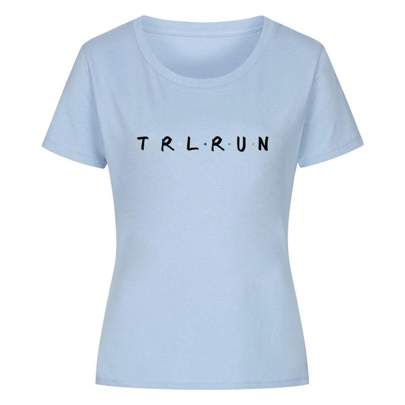 TRLRUN dotts - Bio Premium -T-Shirt Frauen