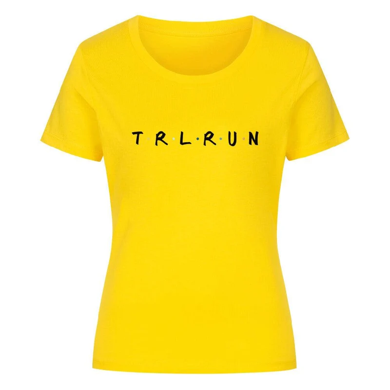 TRLRUN dotts - Bio Premium -T-Shirt Frauen