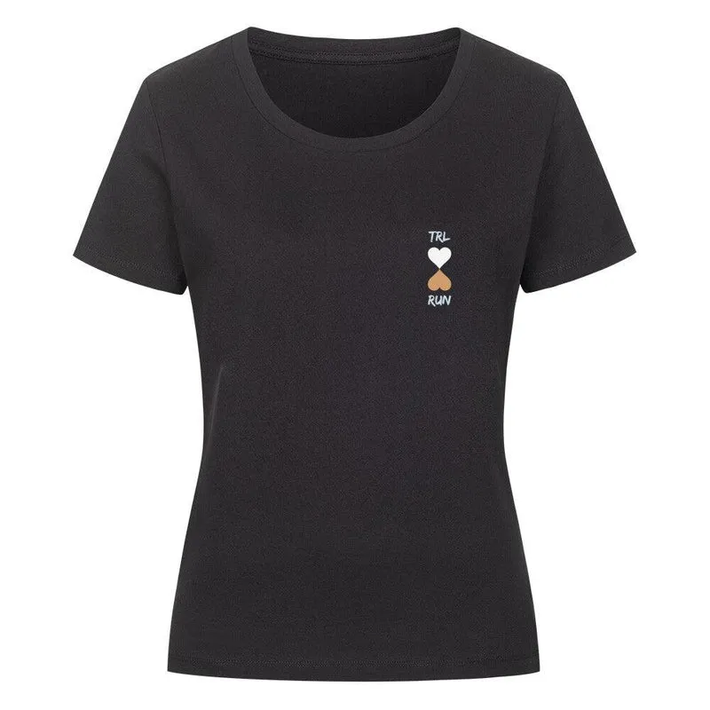 TRLRUN Heart - Bio Premium T-Shirt Frauen