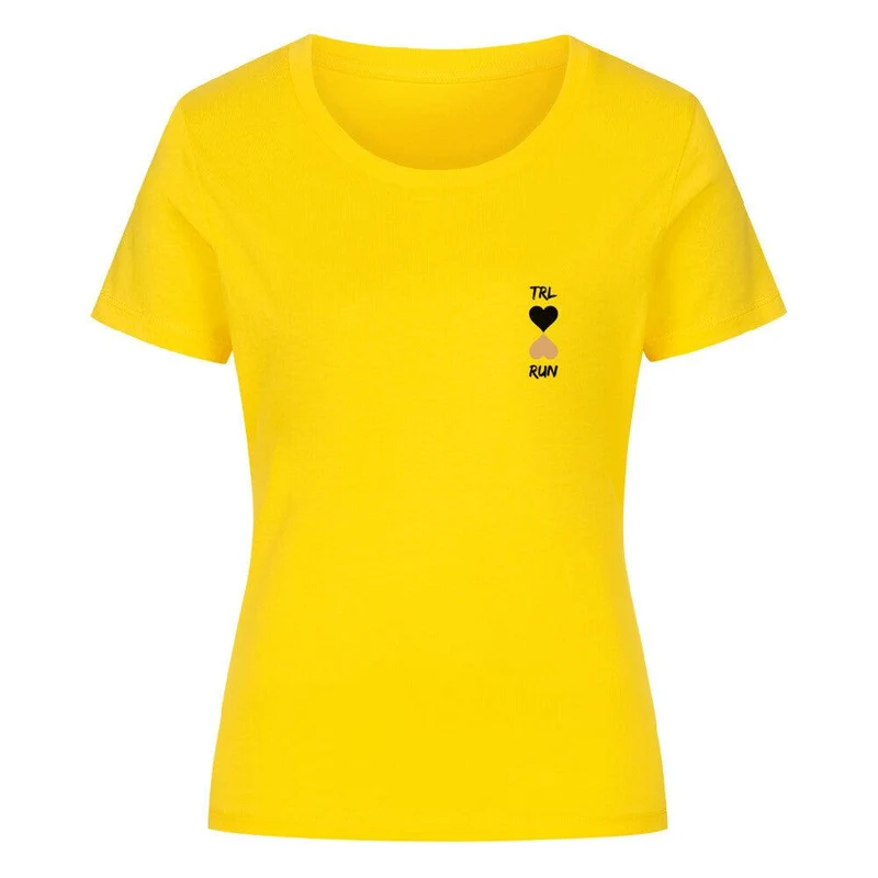 TRLRUN Heart - Bio Premium T-Shirt Frauen