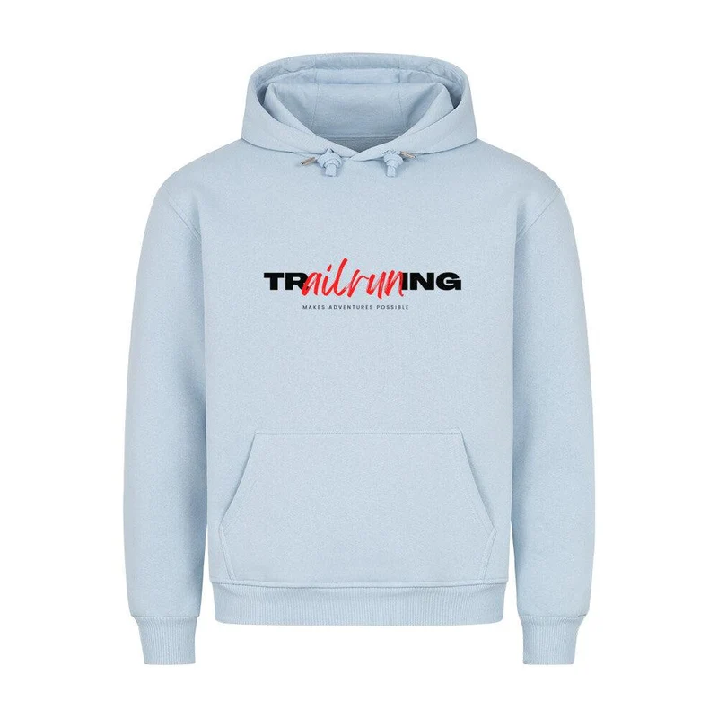 trailrunning makes adventures possible - Bio Premium Hoodie