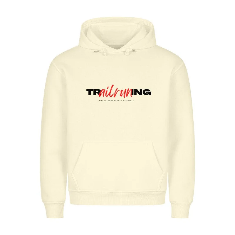 trailrunning makes adventures possible - Bio Premium Hoodie