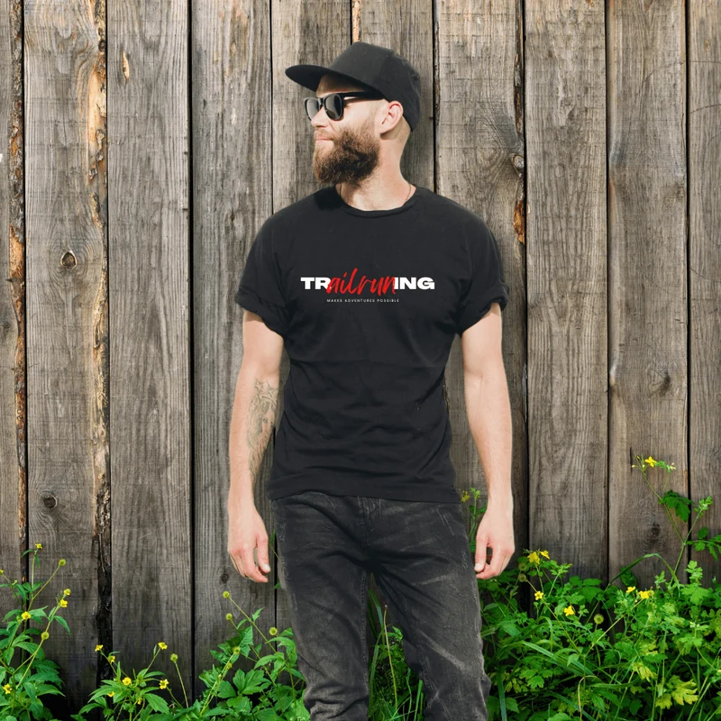 trailrunning makes adventures possible - Bio Premium T-Shirt