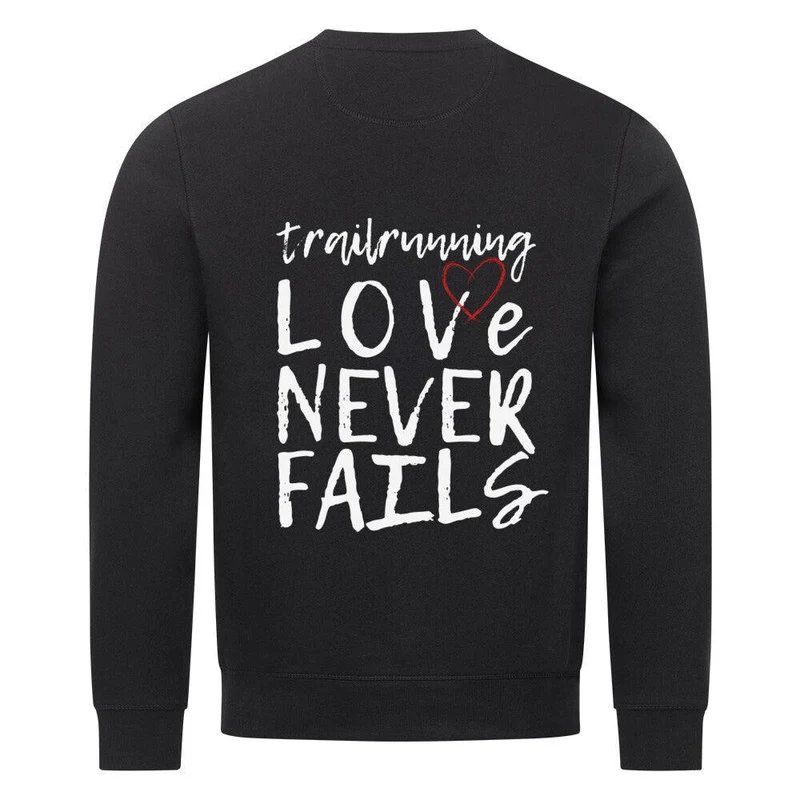 trl run love never fails - Bio Premium Sweatshirt
