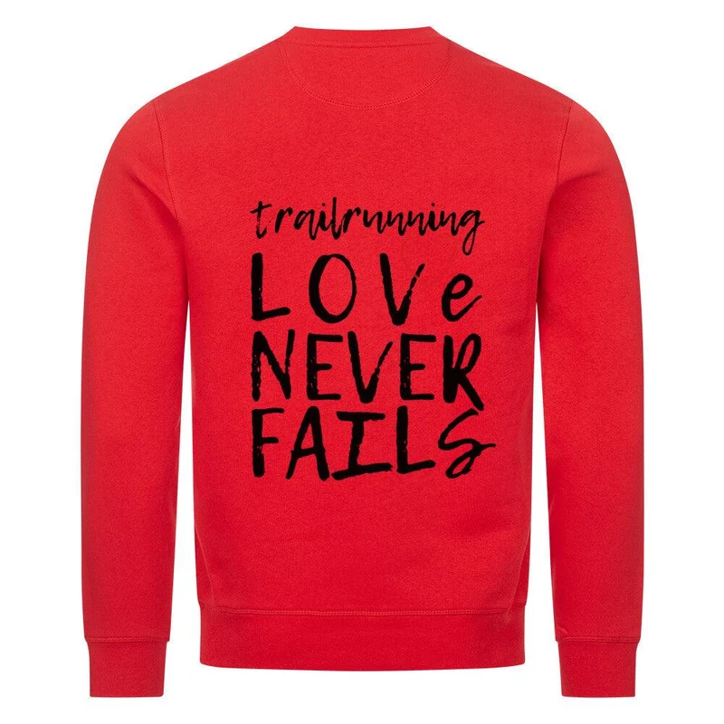 trl run love never fails - Bio Premium Sweatshirt