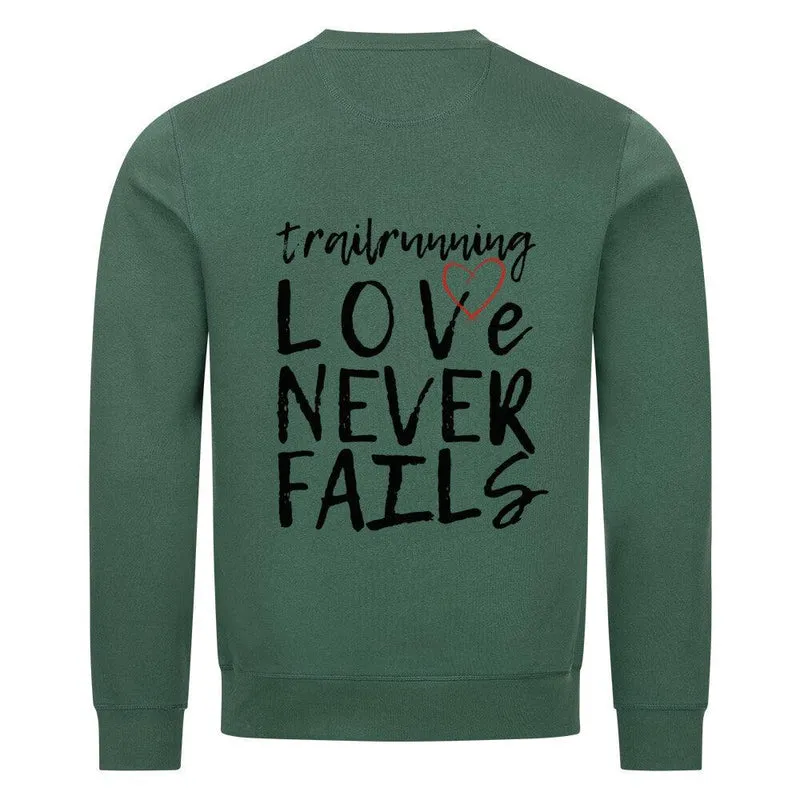 trl run love never fails - Bio Premium Sweatshirt