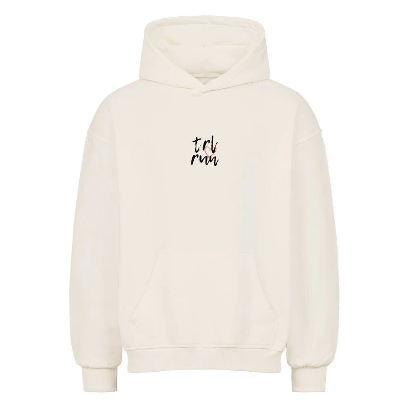 trl run love never fails - Bio Premium Oversized Hoodie
