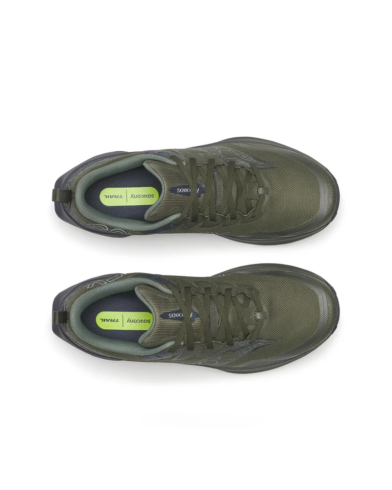 Saucony Peregrine 16 Gore-Tex Fatigue / Ebony