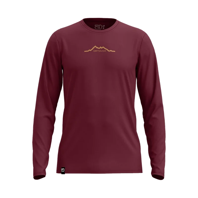 Ortovox 150 Cool mountain LS Red malbec