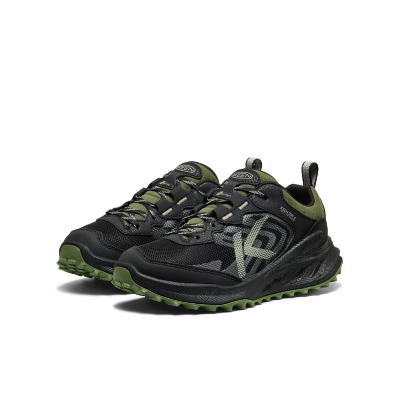 Zionic Wasserdichte Schuhe für große Kids | Black/Bronze Green
