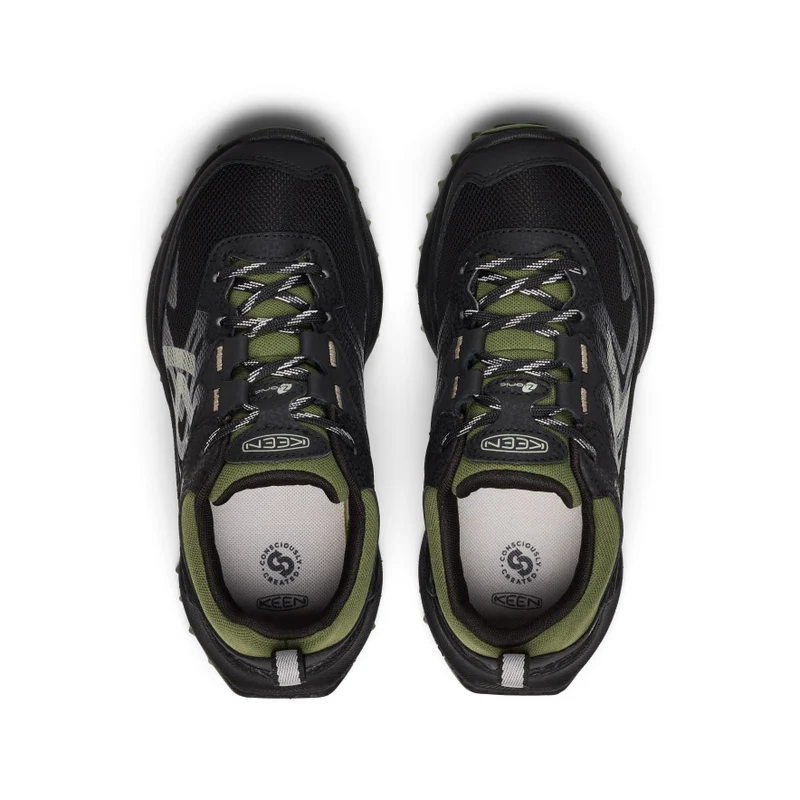 Zionic Wasserdichte Schuhe für große Kids | Black/Bronze Green