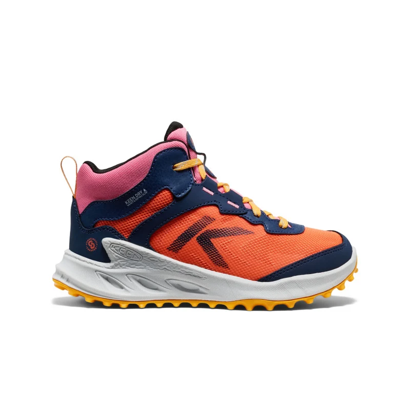 Zionic Wasserdichte Stiefel für große Kids | Naval Academy/Nasturtium