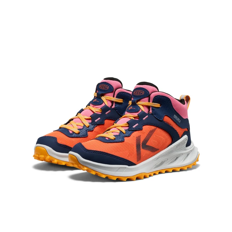 Zionic Wasserdichte Stiefel für große Kids | Naval Academy/Nasturtium