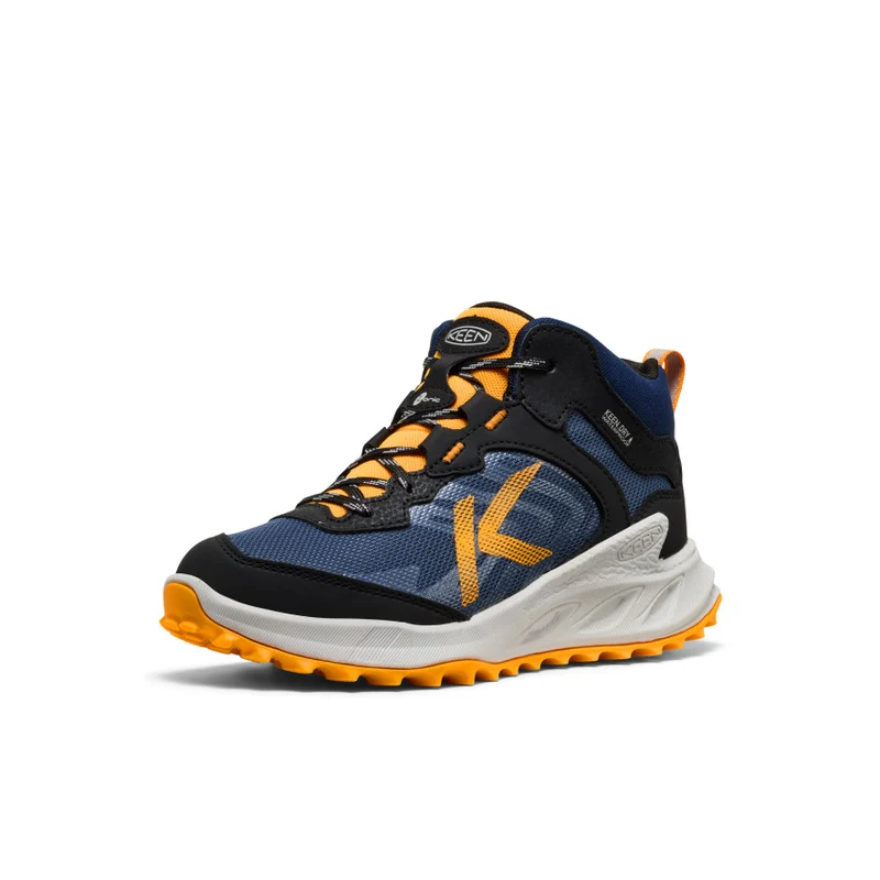 Zionic Wasserdichte Stiefel für große Kids | Naval Academy/Bright Marigold