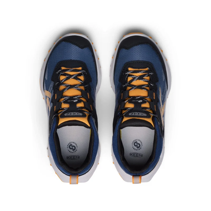 Zionic Wasserdichte Stiefel für große Kids | Naval Academy/Bright Marigold