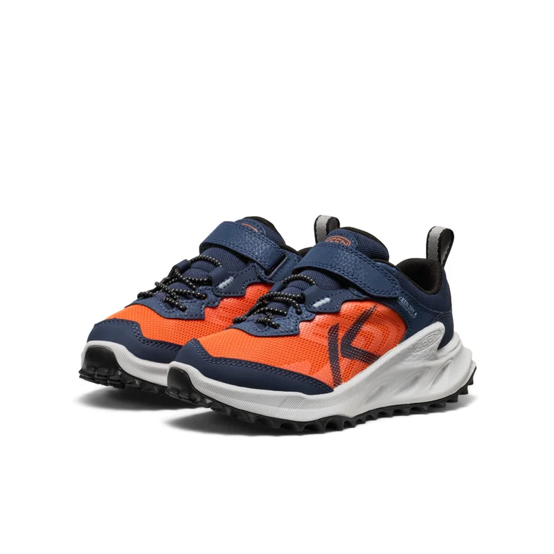 Zionic Wasserdichte Wanderschuhe für kleine Kids | Naval Academy/Scarlet Ibis