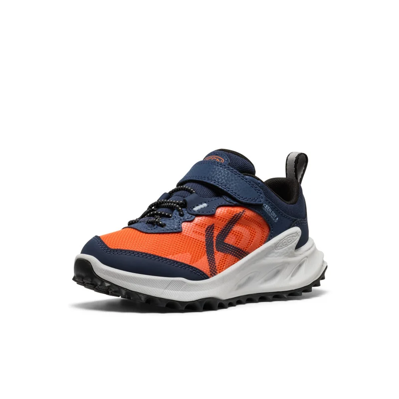 Zionic Wasserdichte Wanderschuhe für kleine Kids | Naval Academy/Scarlet Ibis