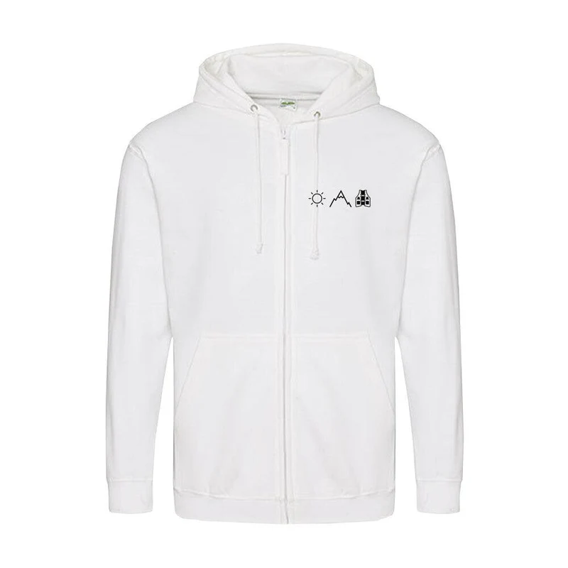 Sunday Trailrunning Club - Premium Zipper Hoodie Jacket