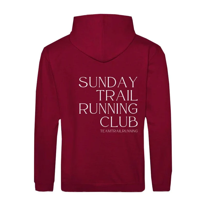 Sunday Trailrunning Club - Premium Zipper Hoodie Jacket