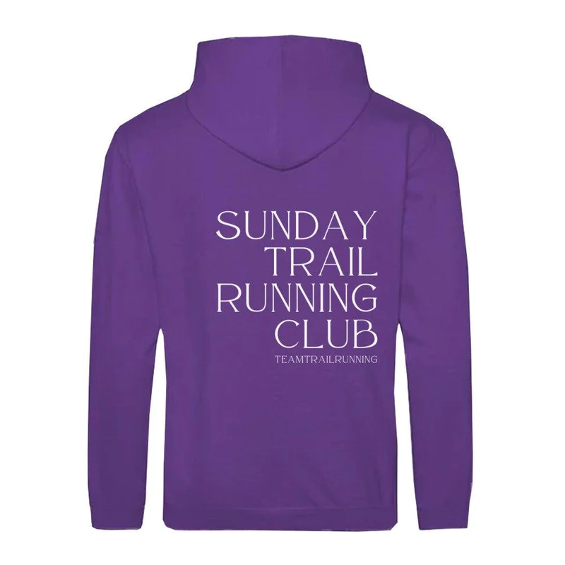 Sunday Trailrunning Club - Premium Zipper Hoodie Jacket
