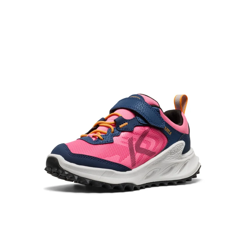 Zionic Wasserdichte Wanderschuhe für kleine Kids | Naval Academy/Pink Lemonade